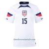 Camiseta de fútbol Estados Unidos RAPINOE 15 Primera Equipación Mundial 2022 - Mujer